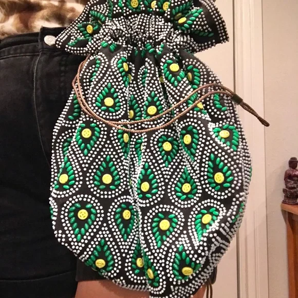 Vintage Drawstring Bag - Picture 3 of 10